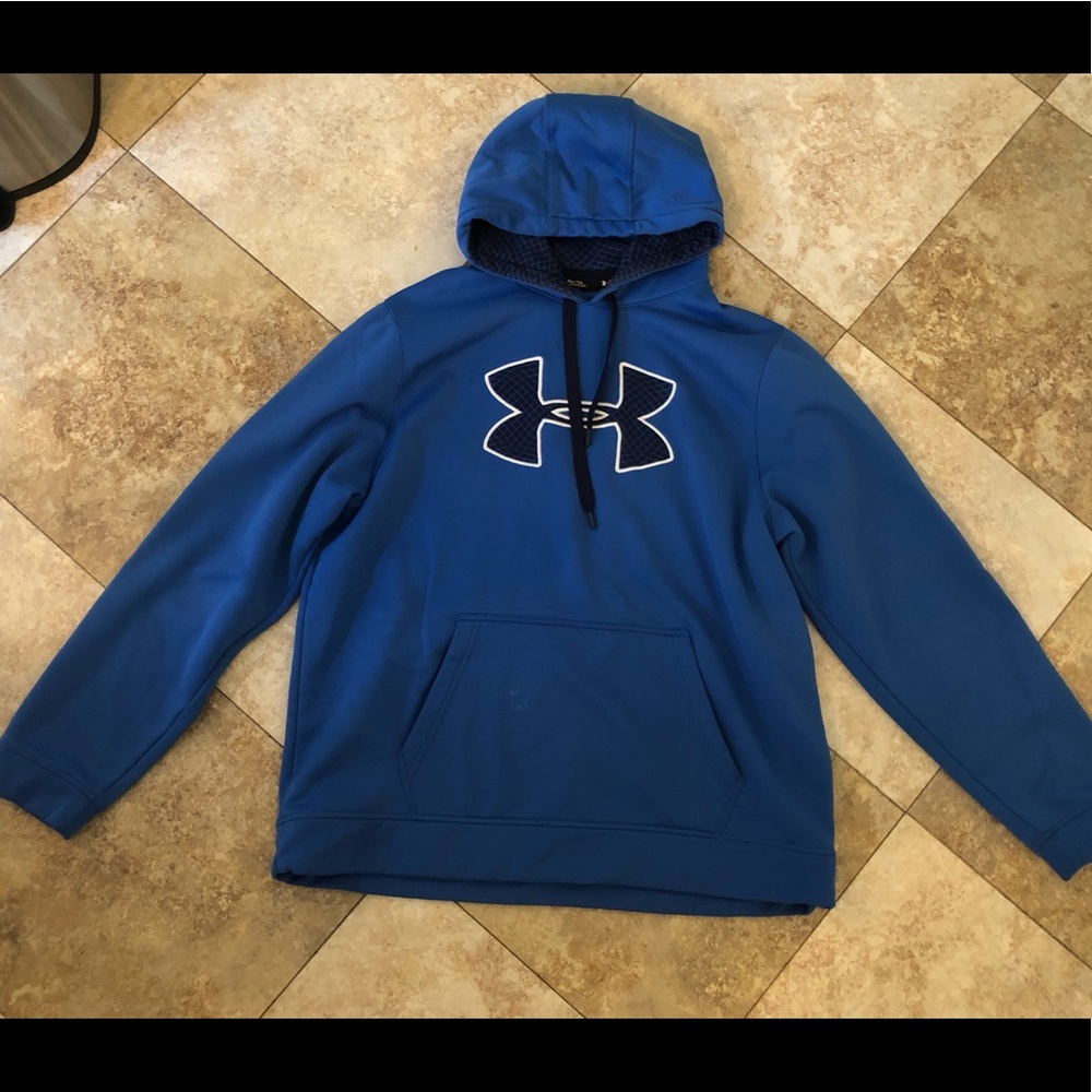 Men’s Under Armour Hoodie Royal Blue size XL